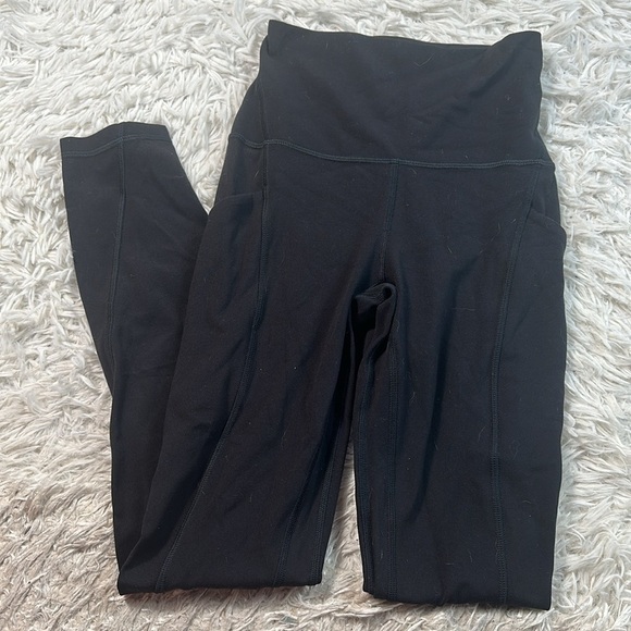 Lululemon Align High Rise Pant with Pockets 25" Black - Picture 1 of 6